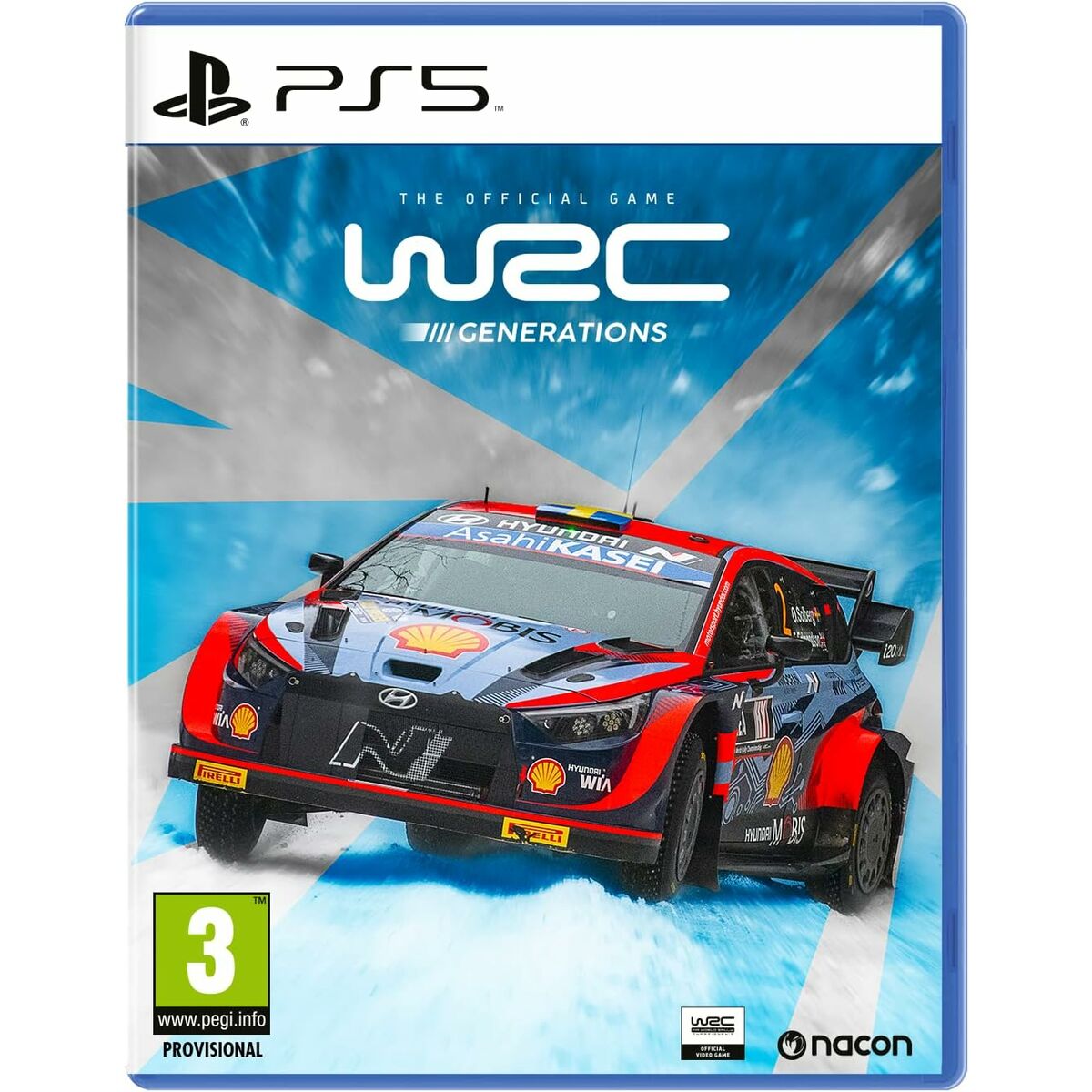 PlayStation 5 Video Game Nacon WRC GENERATIONS PlayStation 5 Video Game Nacon WRC GENERATIONS