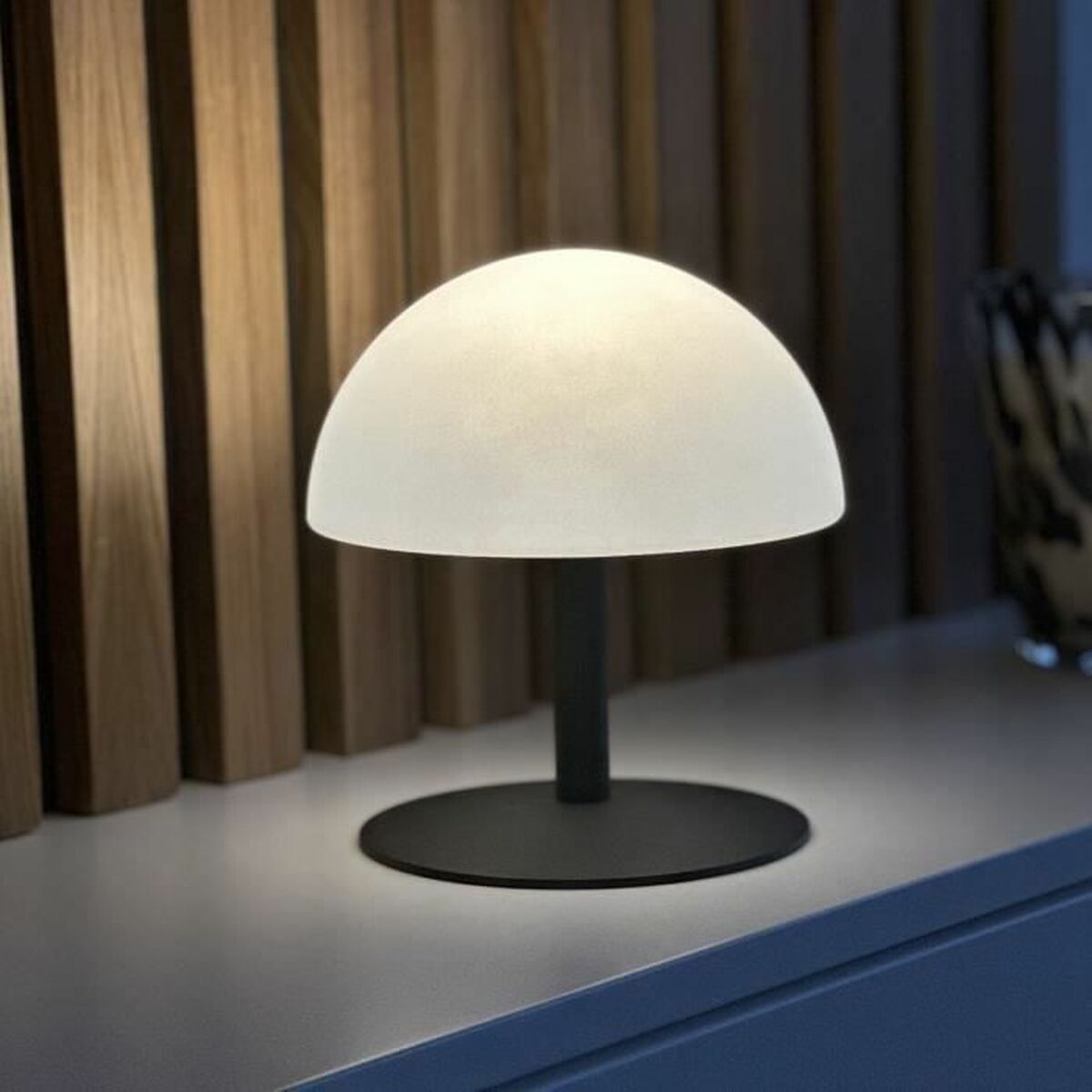 Desk lamp Lumisky Neptune Rock Dark grey Plastic