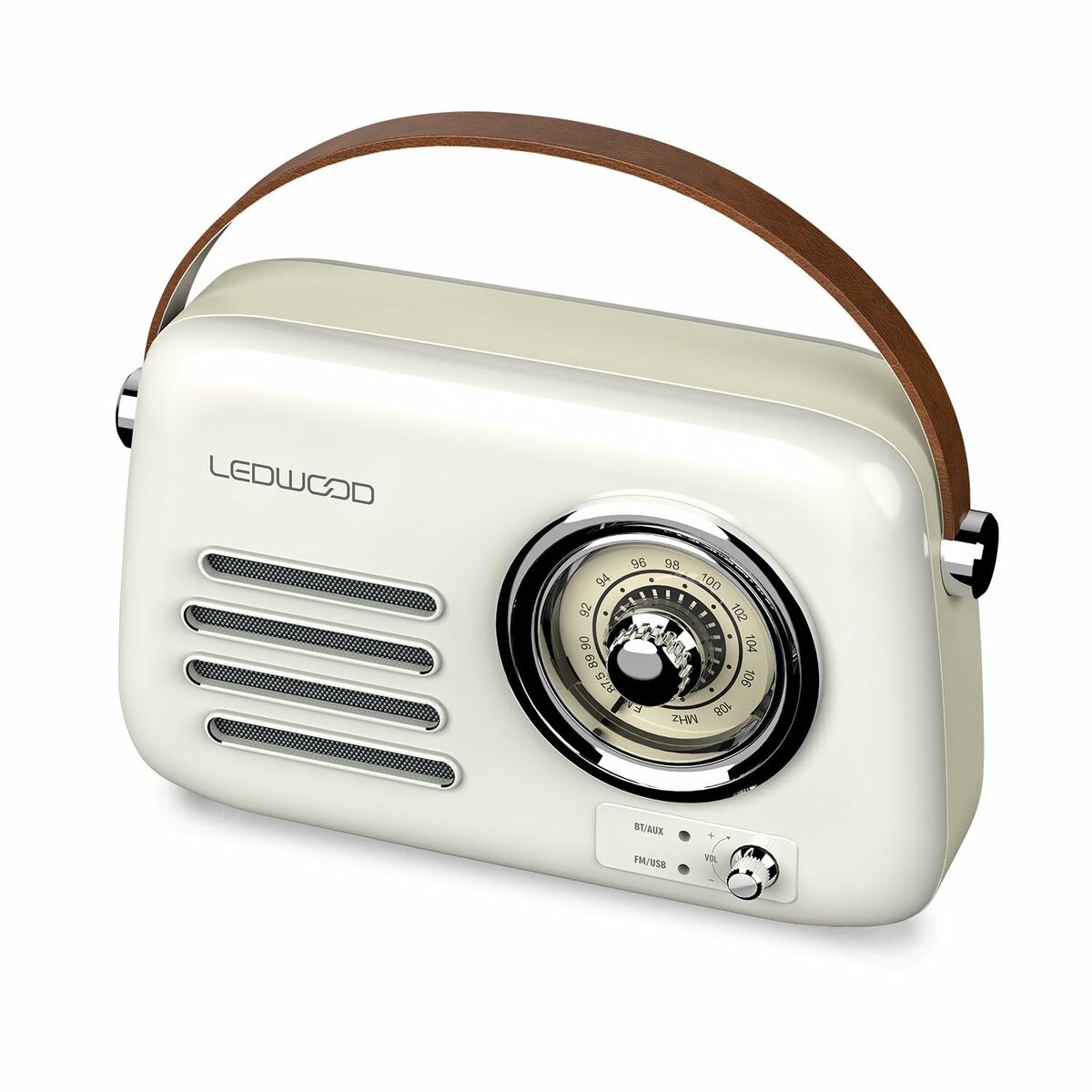 Transistor Radio Ledwood ALMA BLANCO White 30 W