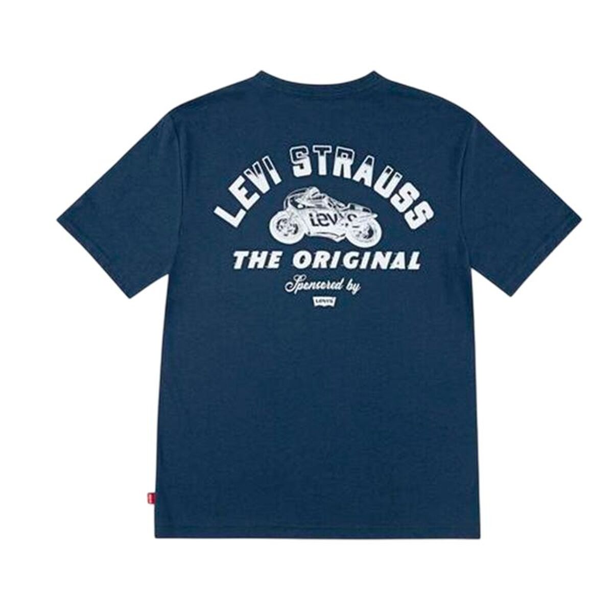 Child’s Short Sleeve T-Shirt Levi’s Lvb Speed Trials Tee Blue