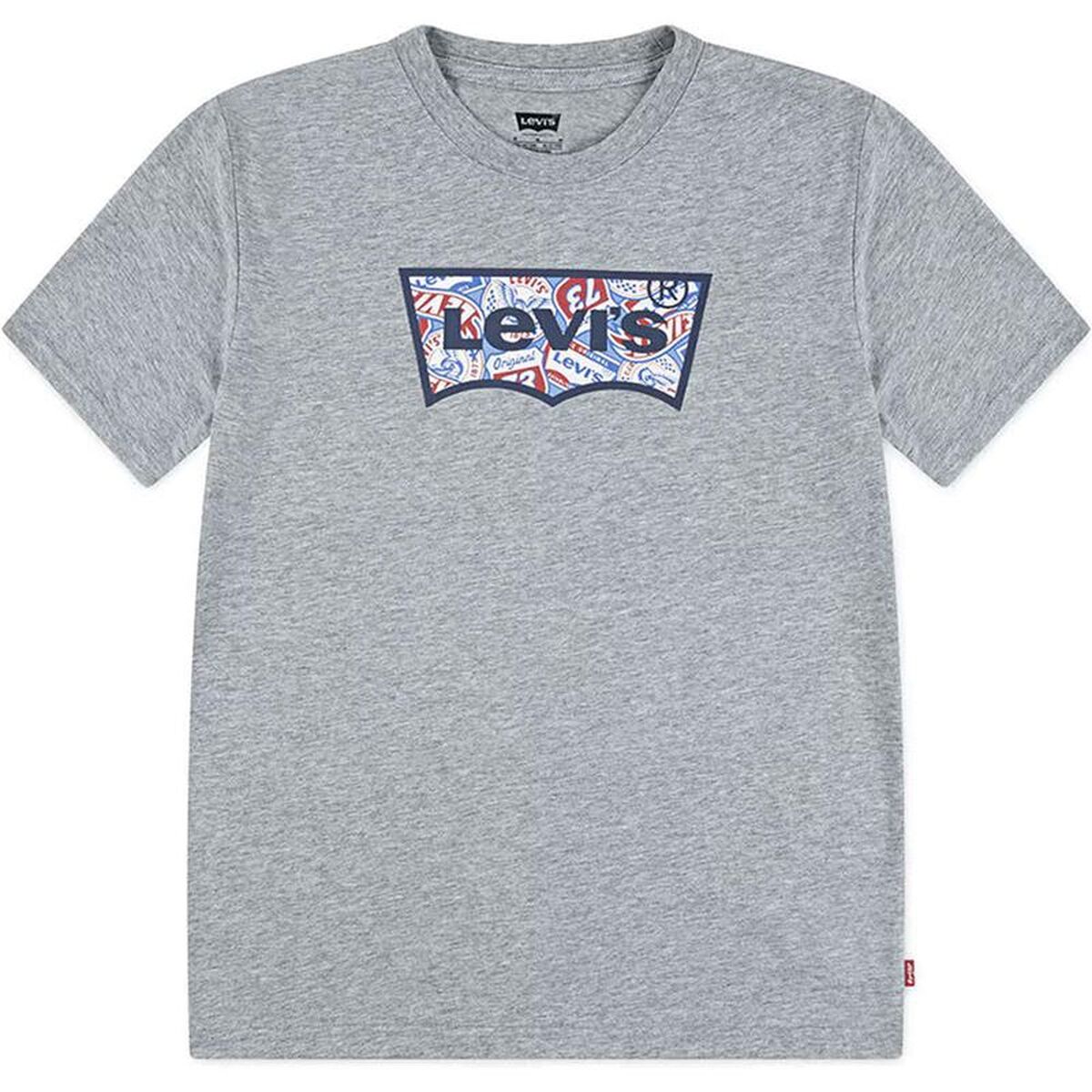 Child’s Short Sleeve T-Shirt Levi’s Lvb On The Road Batwing Light grey Child’s Short Sleeve T-Shirt Levi’s Lvb On The Road Batwing Light grey