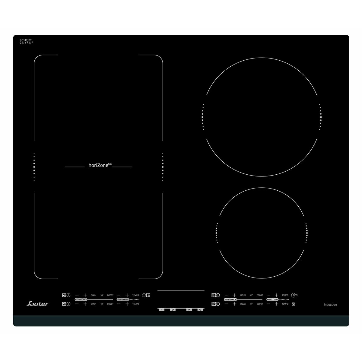 Induction Hot Plate Sauter SPI4664B 60 cm 5700 W Induction Hot Plate Sauter SPI4664B 60 cm 5700 W