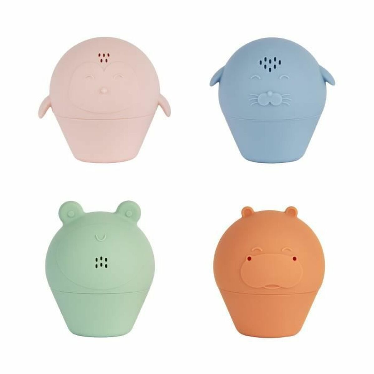 Bath Toys Badabulle 4 Pieces Bath Toys Badabulle 4 Pieces