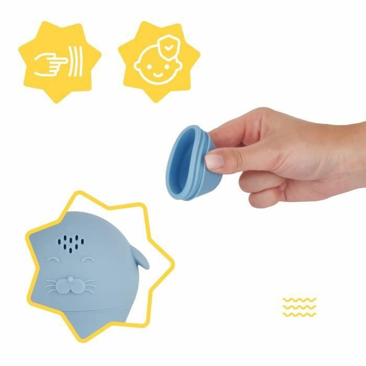 Bath Toys Badabulle 4 Pieces