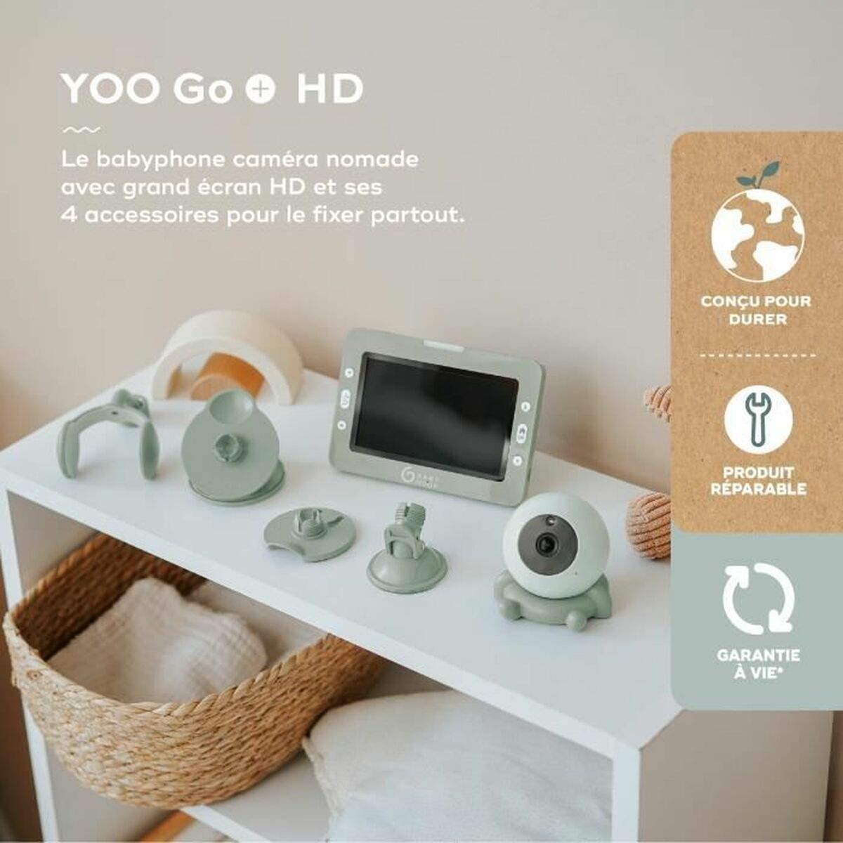 Baby Monitor Babymoov 4 Pieces