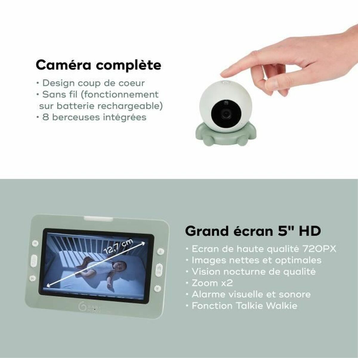 Baby Monitor Babymoov 4 Pieces