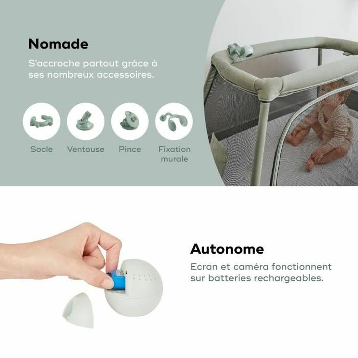 Baby Monitor Babymoov 4 Pieces
