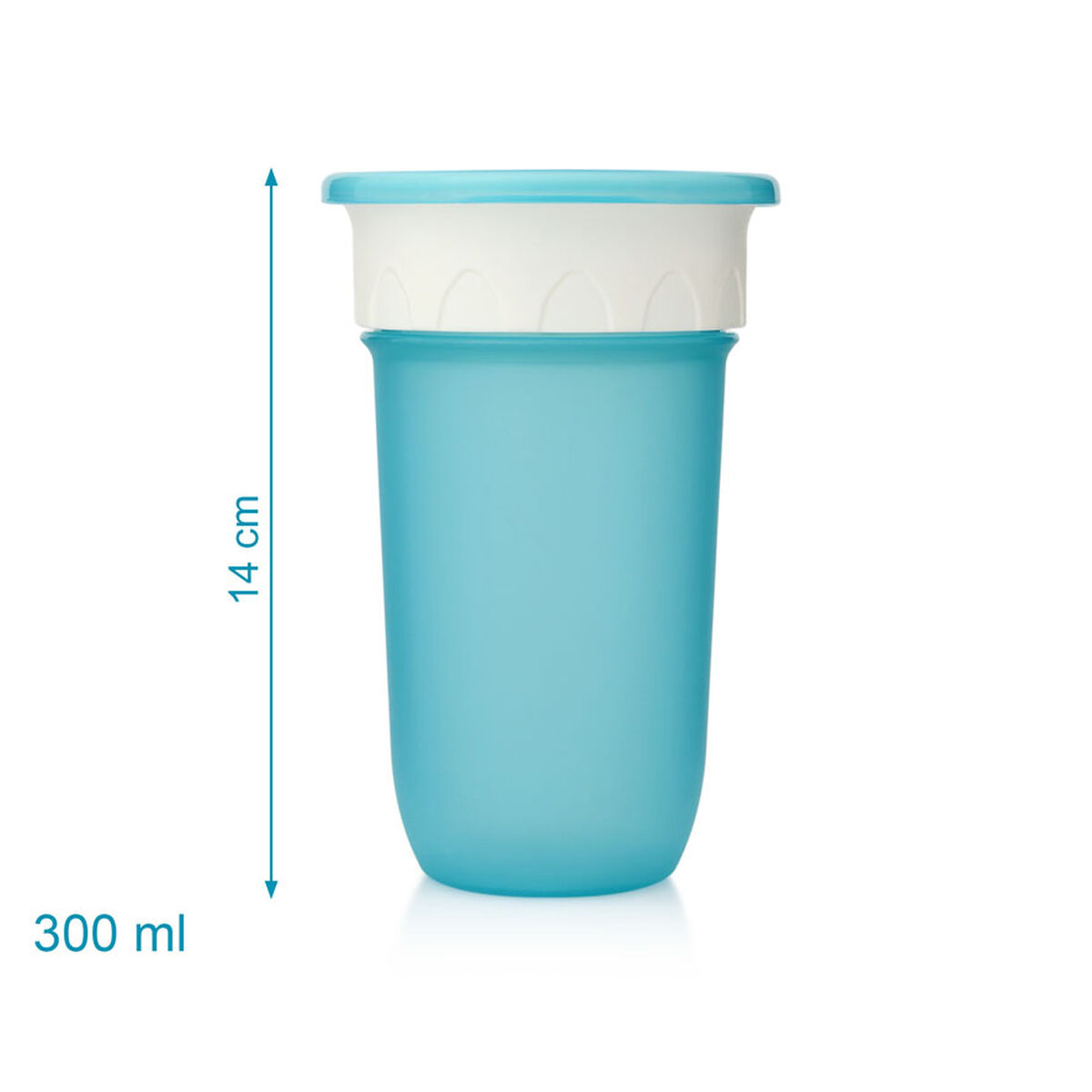 Glass 300 ml Blue
