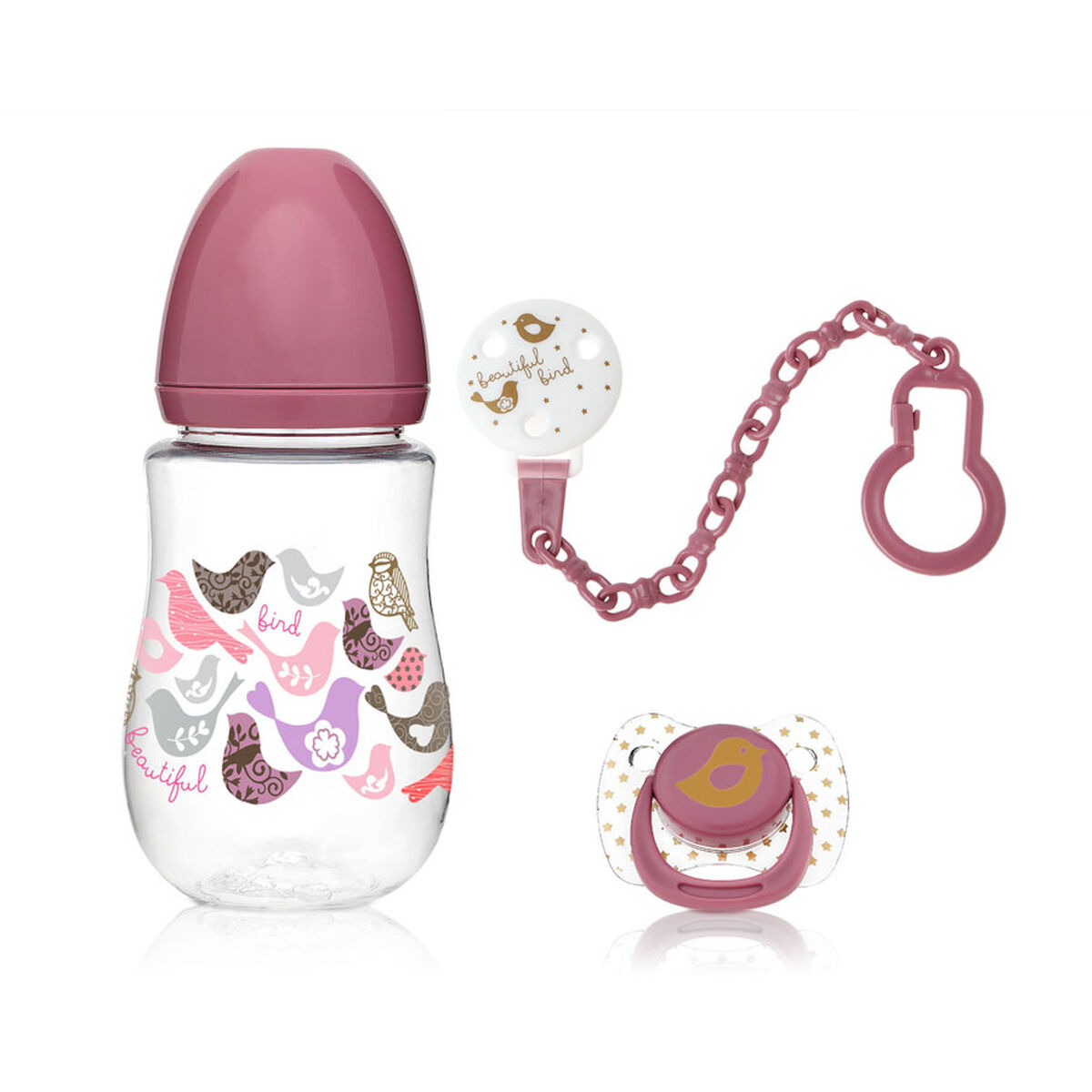 Baby’s bottle 250 ml Pink