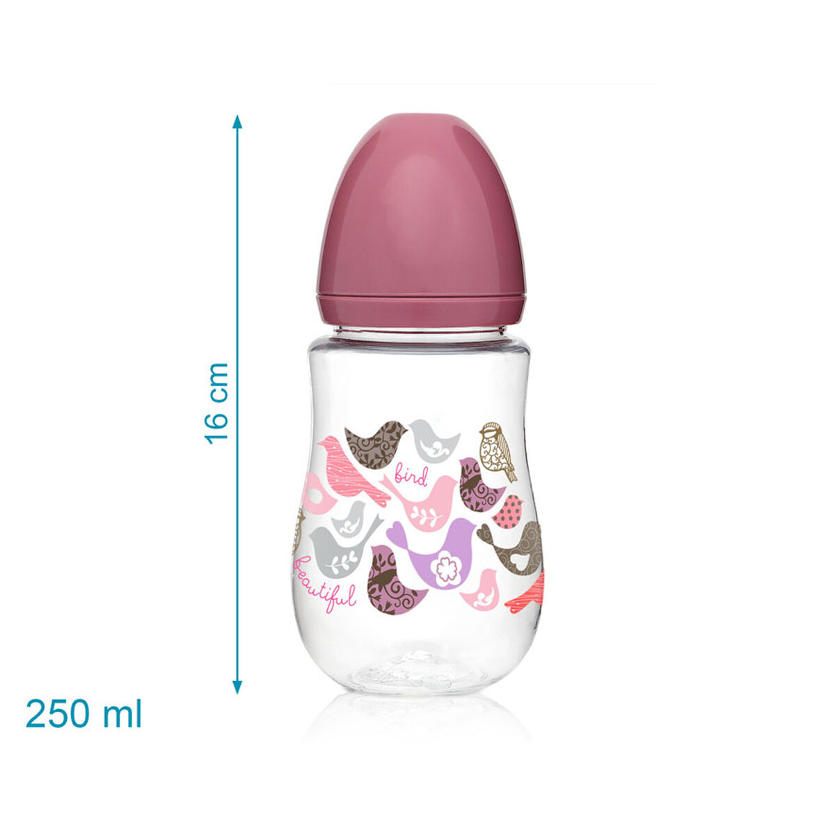 Baby’s bottle 250 ml Pink