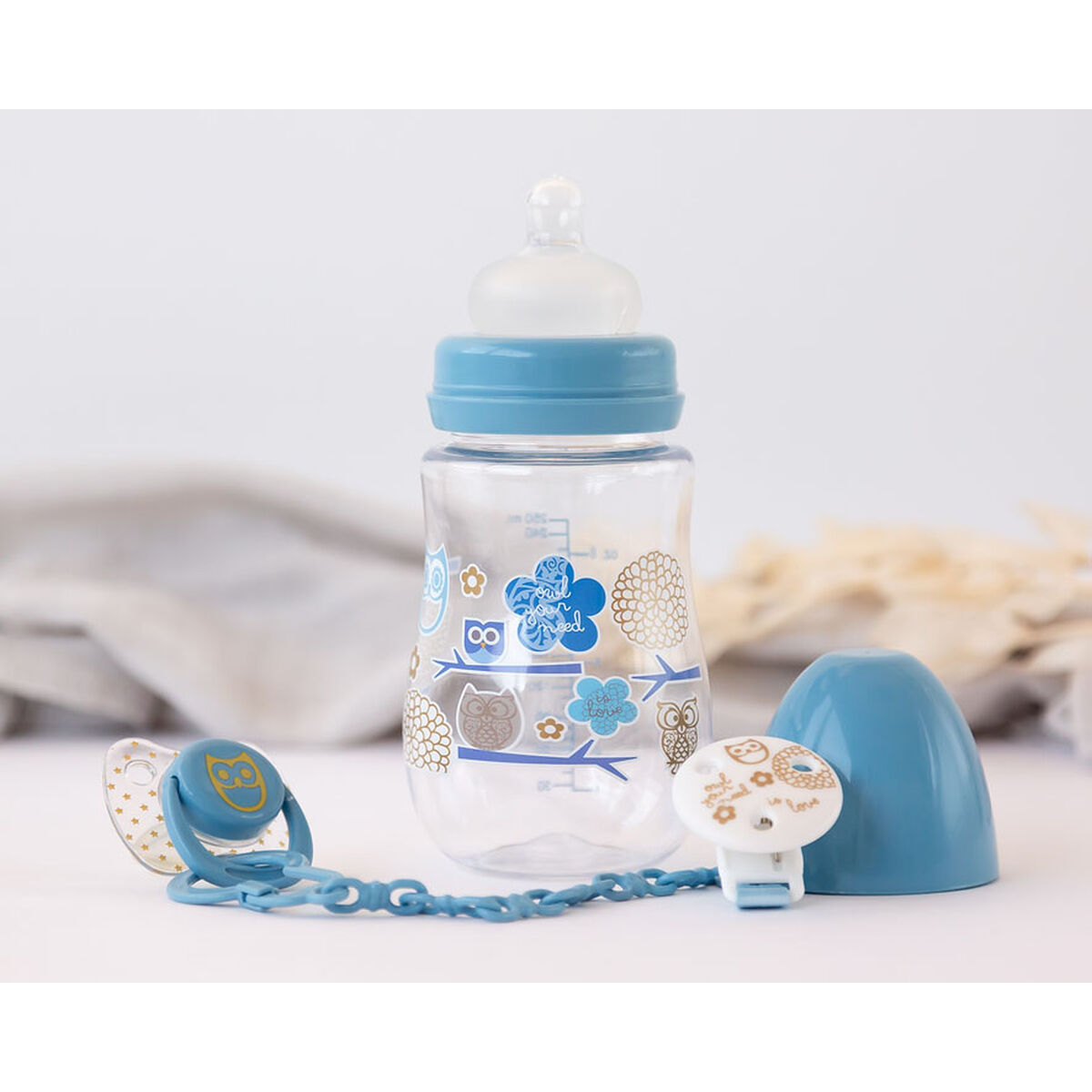 Baby’s bottle 250 ml Blue