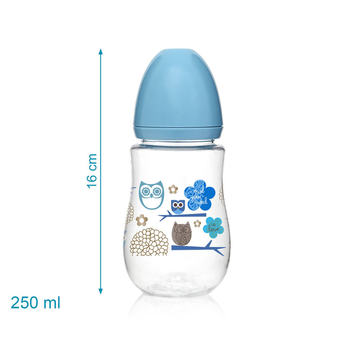 Baby’s bottle 250 ml Blue