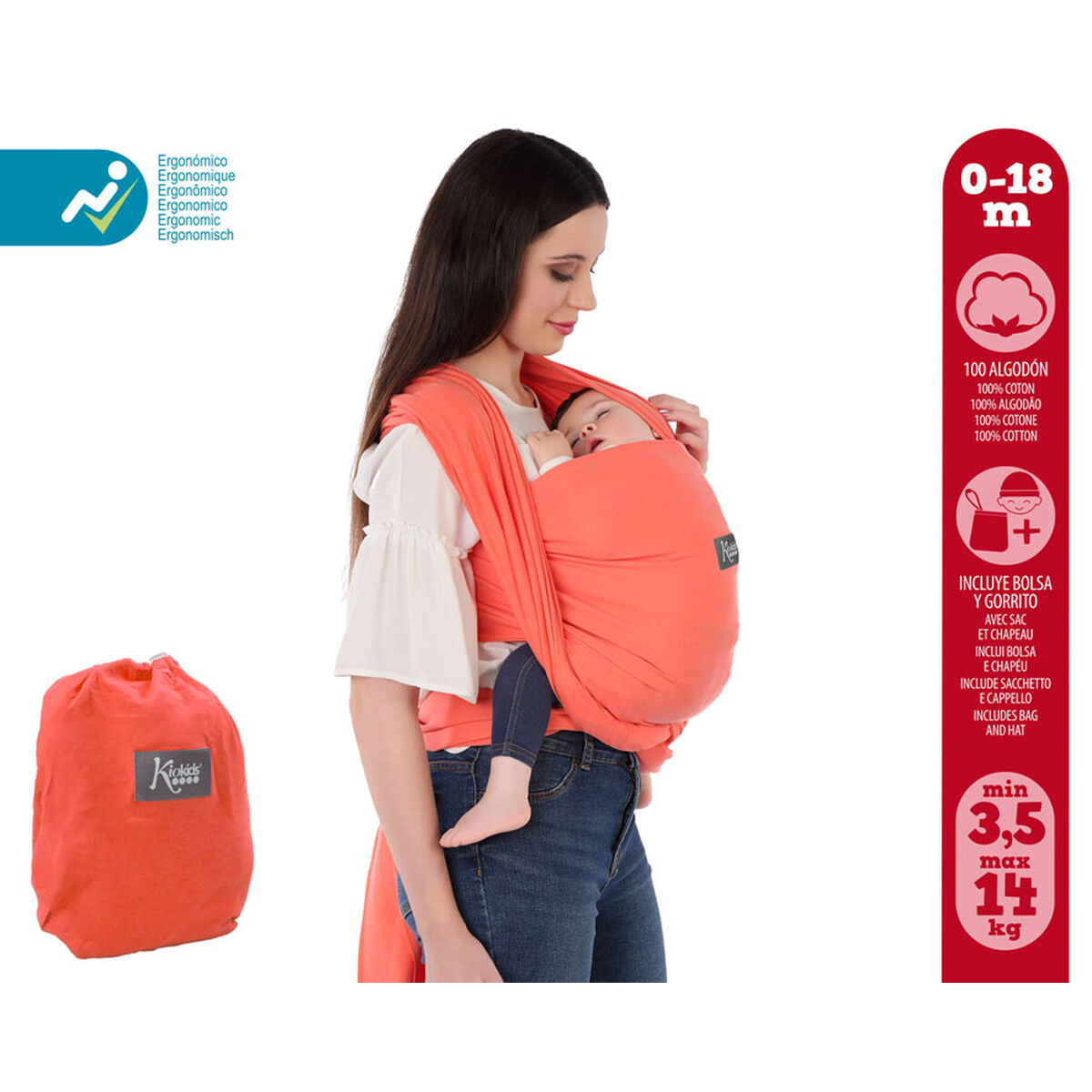 Baby Sling Orange