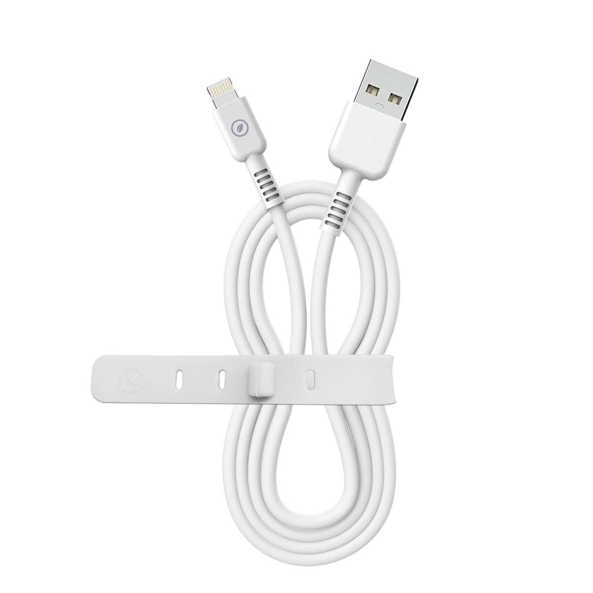 USB to Lightning Cable Muvit for Change White