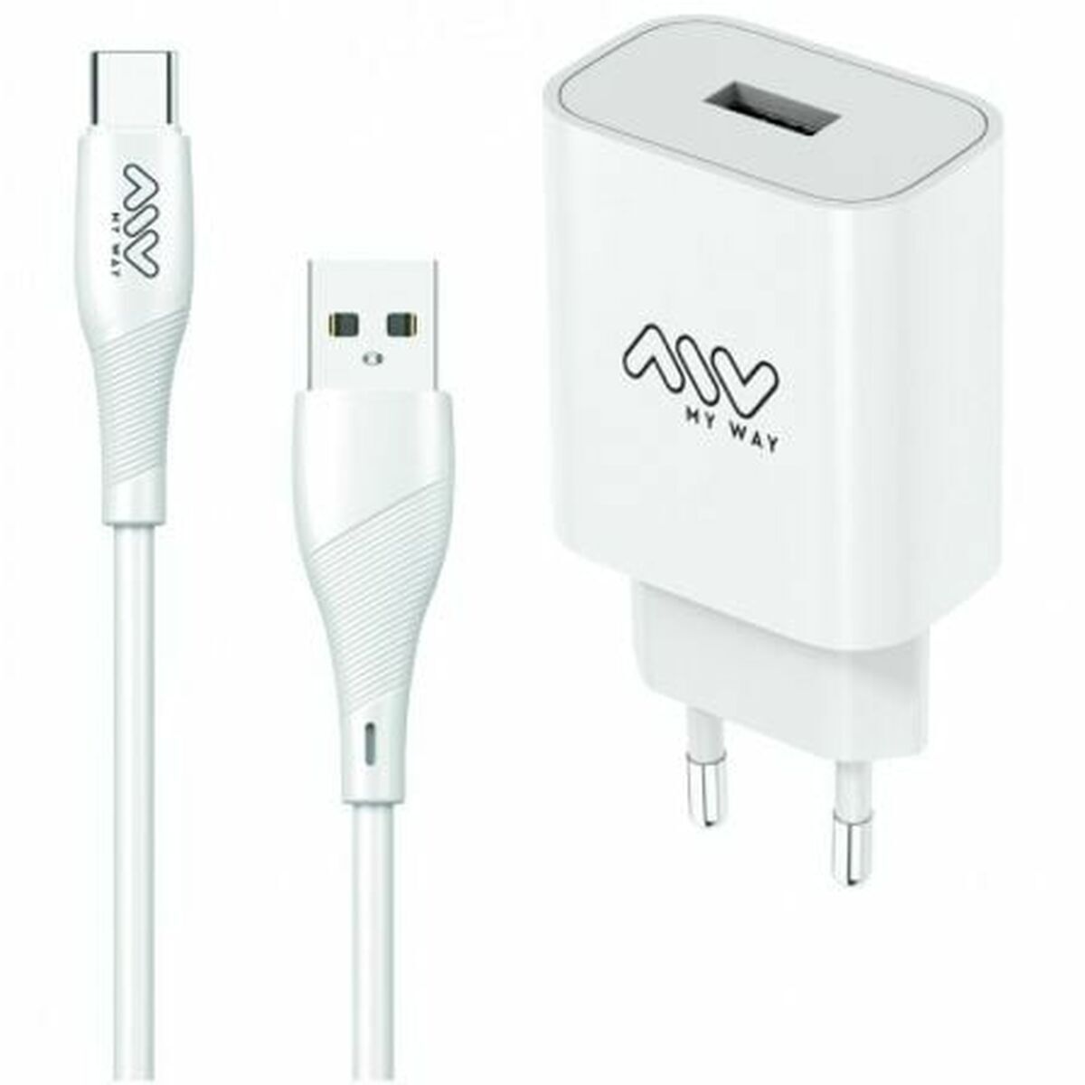 Wall Charger Myway White 12 W Wall Charger Myway White 12 W