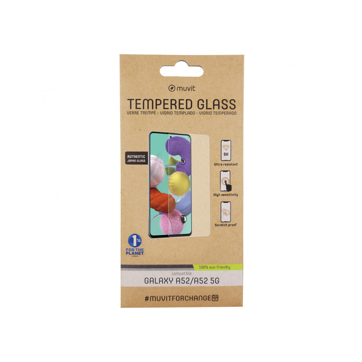 Mobile Screen Protector Muvit Samsung Galaxy A53 5G/A52S 5G/A52 5G/A52 Mobile Screen Protector Muvit Samsung Galaxy A53 5G/A52S 5G/A52 5G/A52