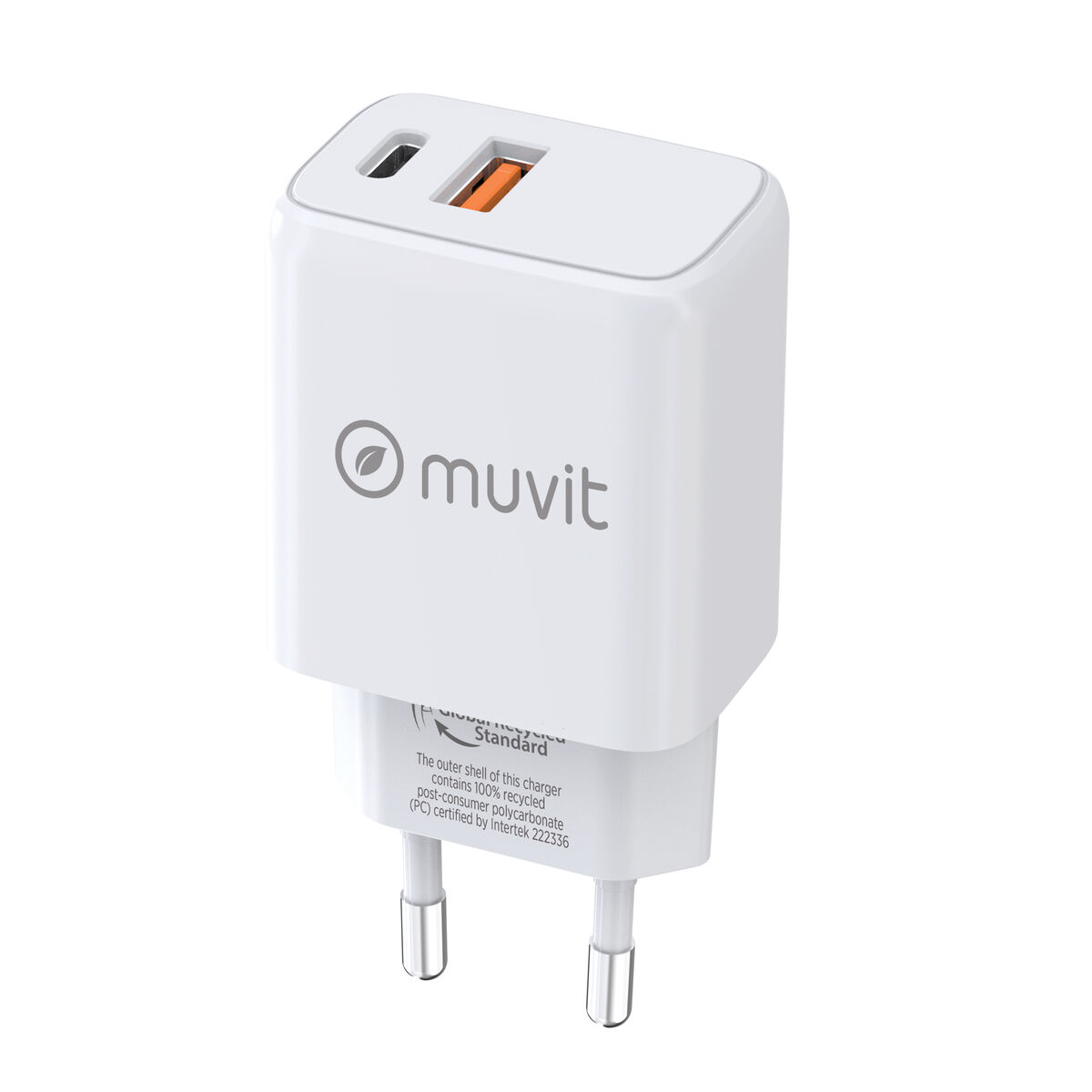Wall Charger Muvit for Change White 18 W 20 W
