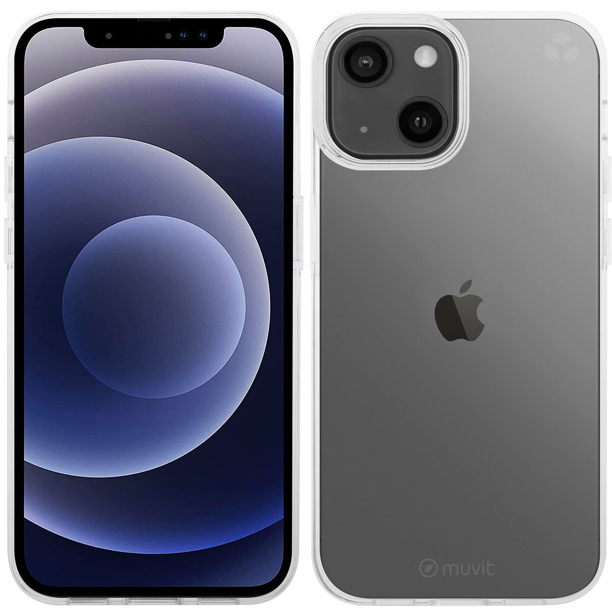 Mobile cover Muvit for Change iPhone 13 Black