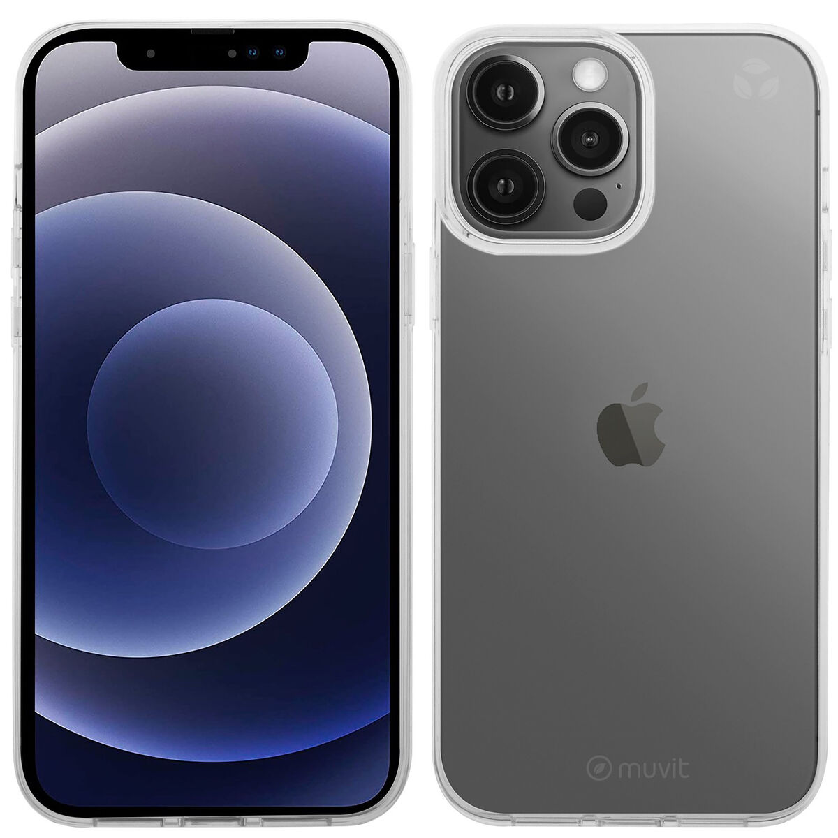 Mobile cover Muvit for Change iPhone 13 Pro Black