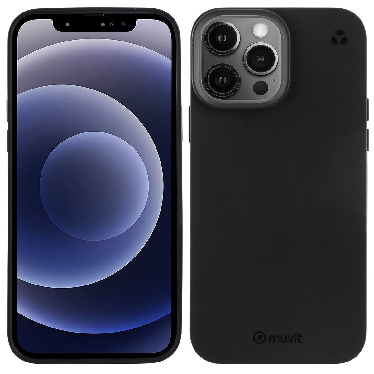 Mobile cover Muvit for Change iPhone 13 Pro Max Black