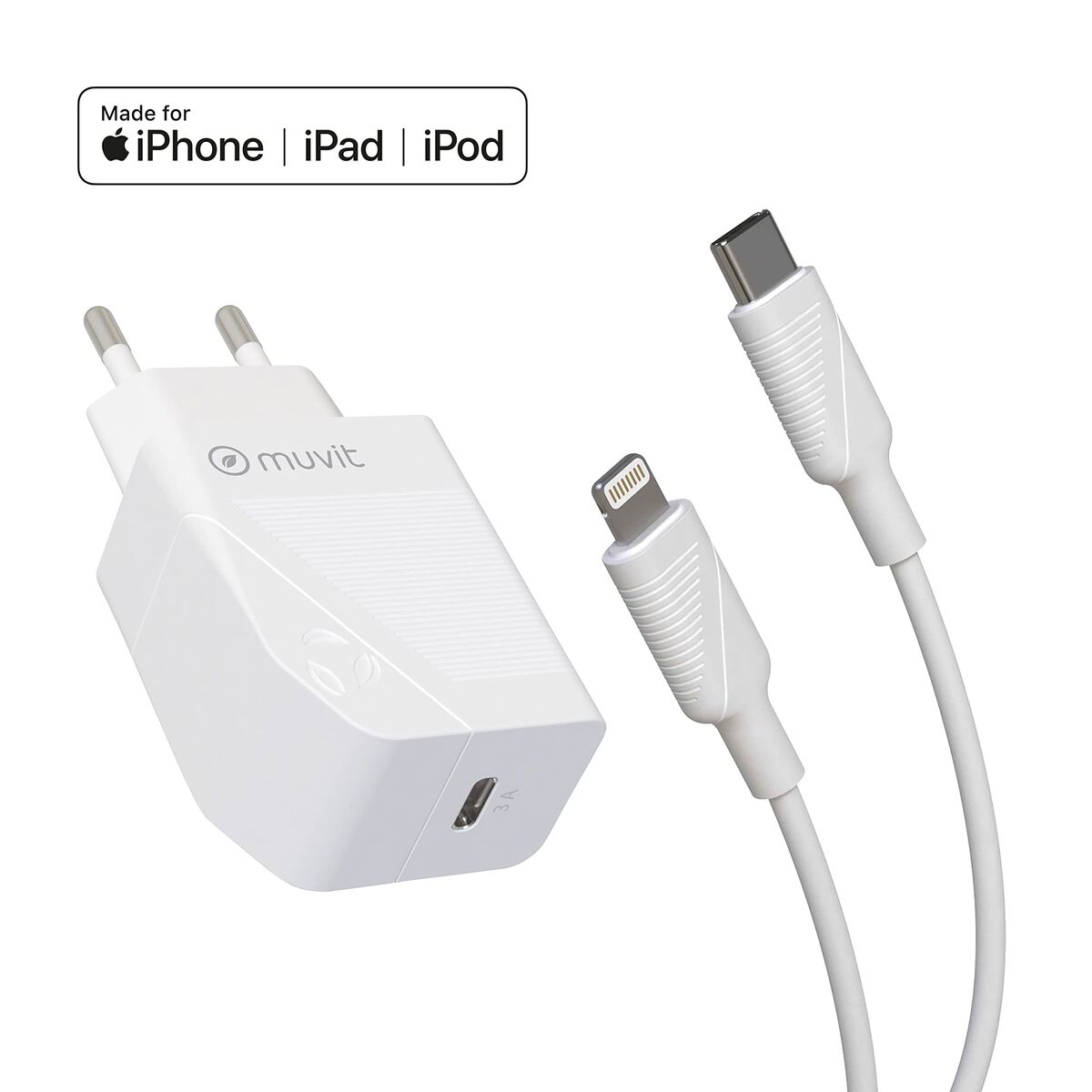 Wall Charger Muvit White 20 W