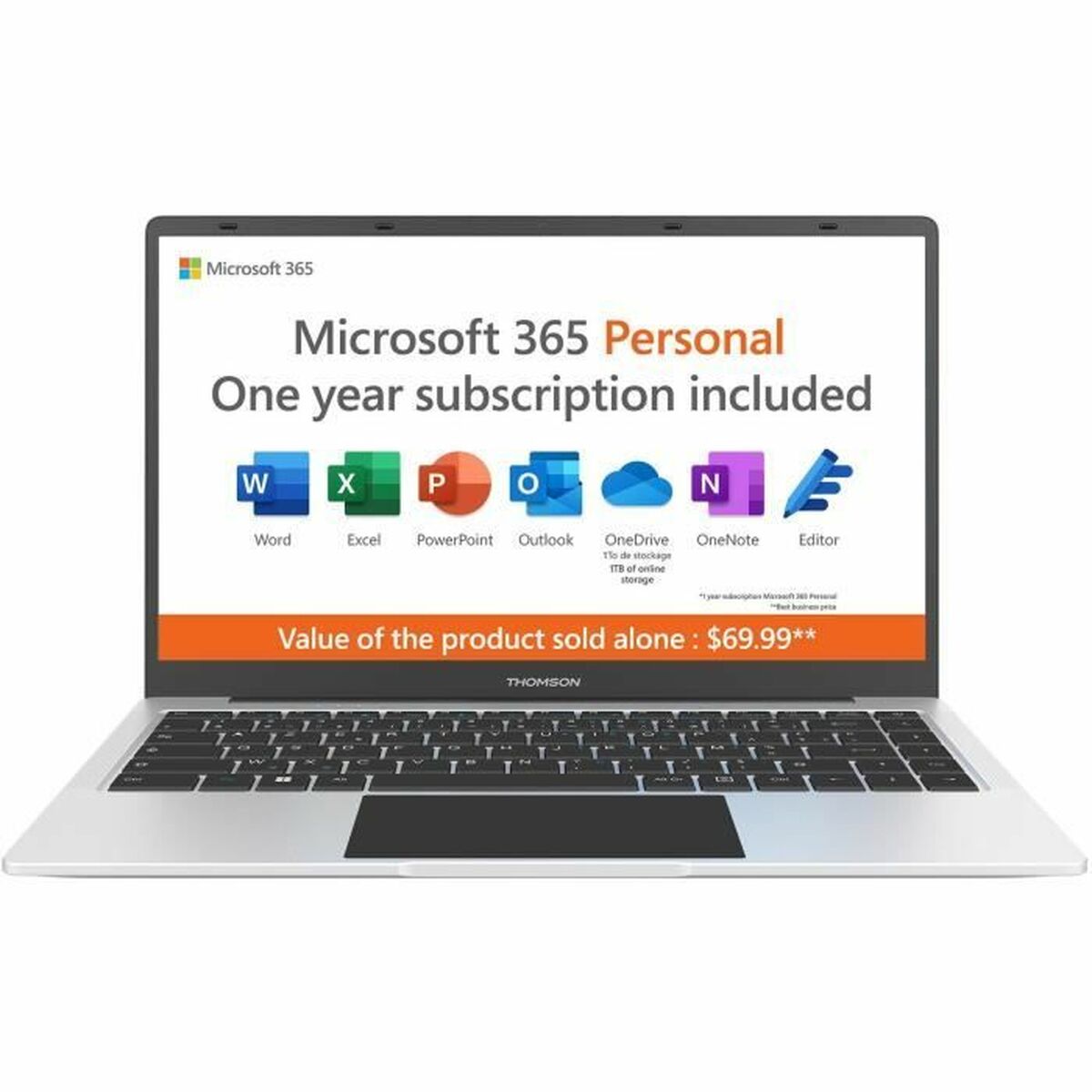 Laptop Thomson NEO14 Intel Celeron N4020 128 GB 14,1″ 4 GB RAM