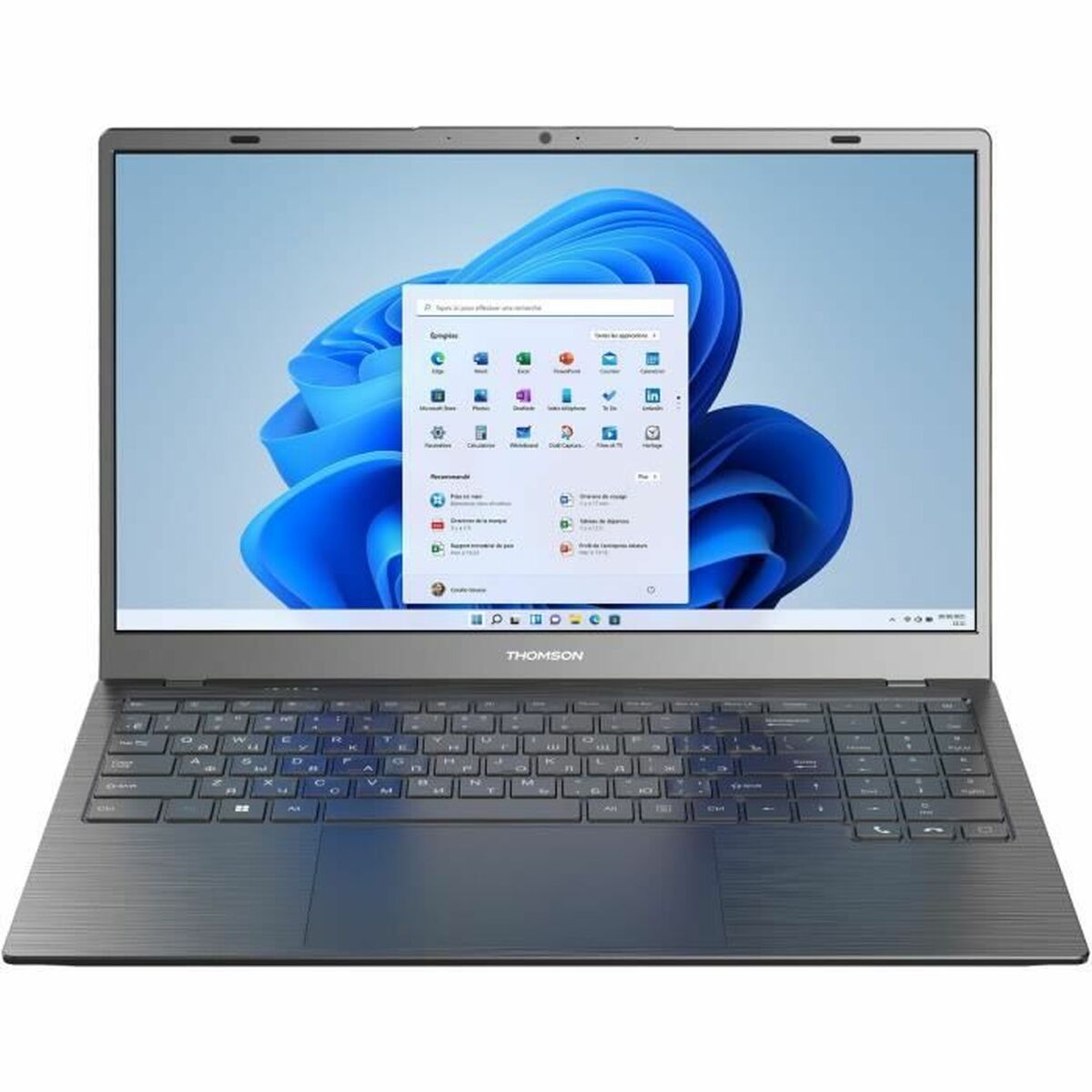 Laptop Thomson Neo 15 15,6″ Intel Core i3-10110U 8 GB RAM 256 GB SSD Azerty French Grey