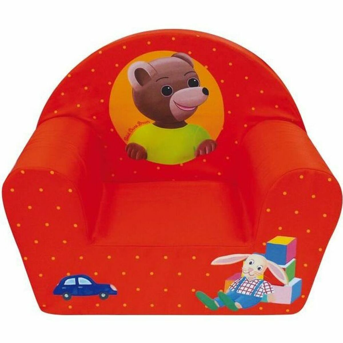 Child’s Armchair Fun House 712583 Bear 52 x 33 x 42 cm Red