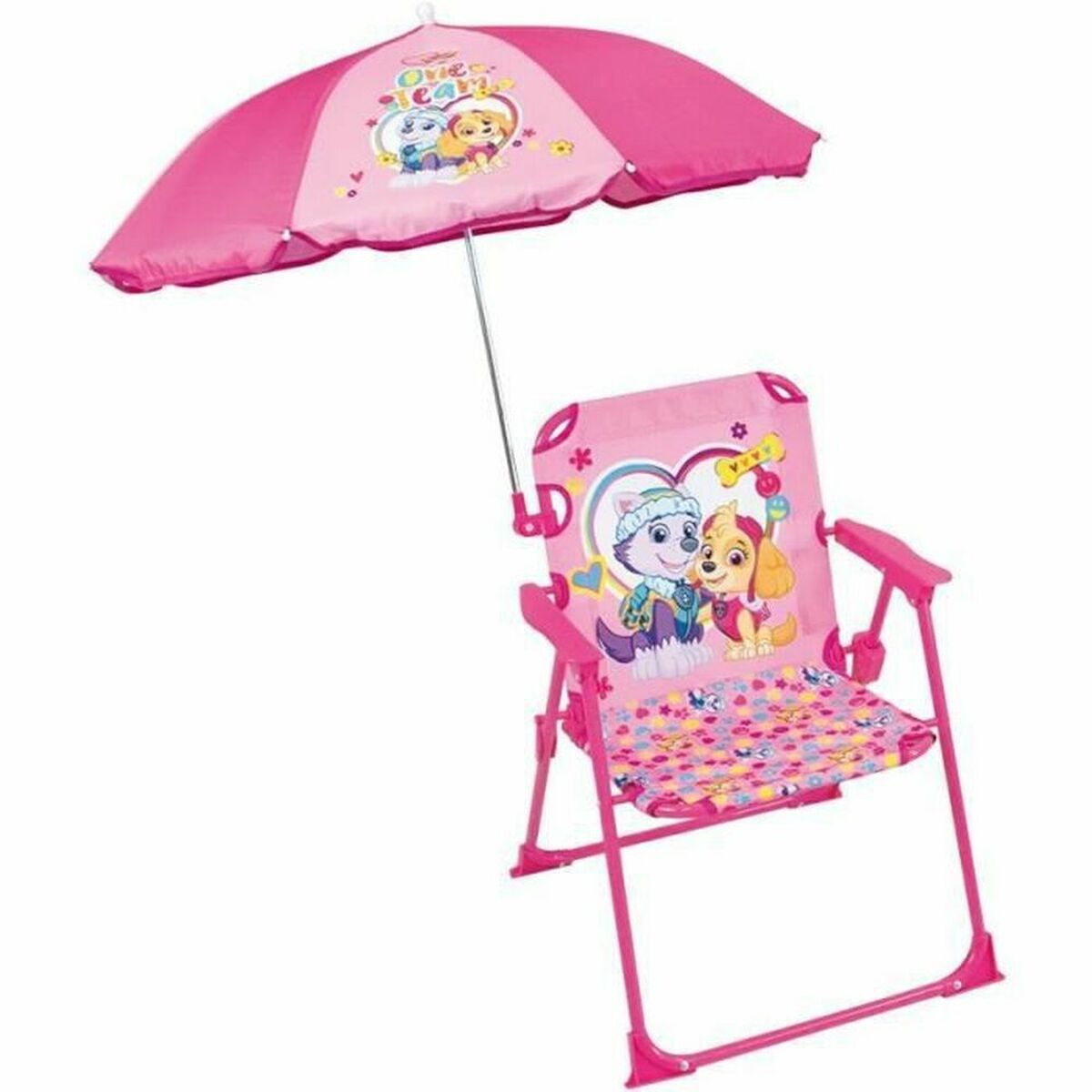 Beach Chair Fun House PAT’PATROUILLE 38,5 x 38,5 x 37,5 cm Pink