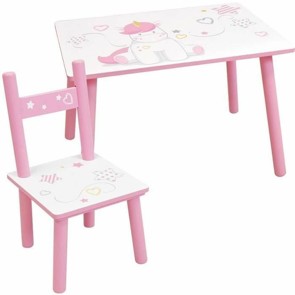 Children’s table and chairs set Fun House UNICORN