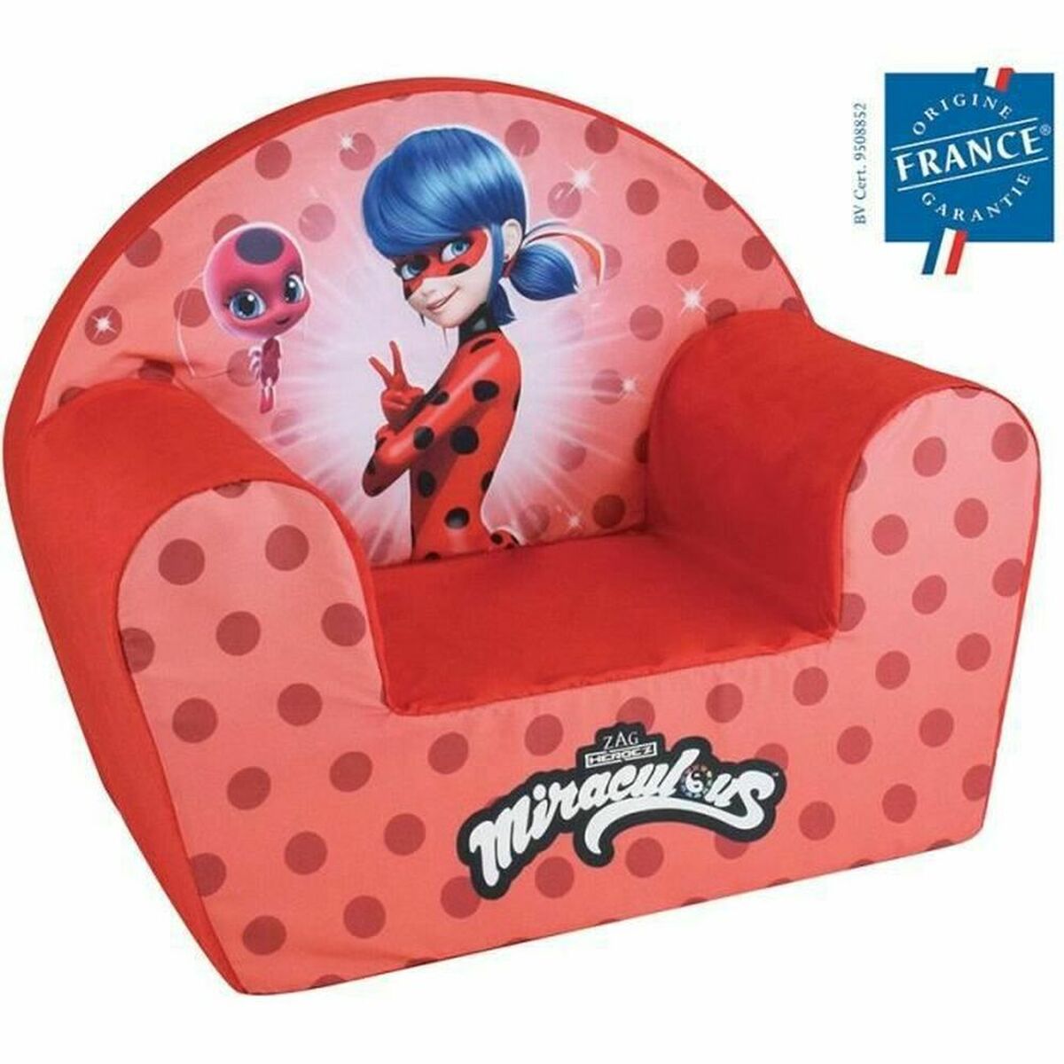 Child’s Armchair Fun House Lady Bug club 52 x 33 x 42 cm