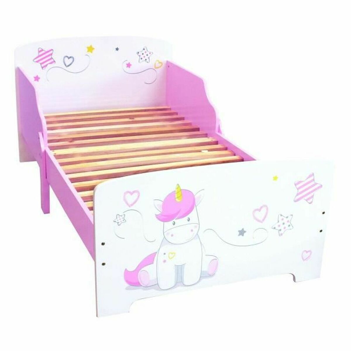 Bed Fun House Unicorn MDF Wood 144 x 77 x 59 cm Bed Fun House Unicorn MDF Wood 144 x 77 x 59 cm