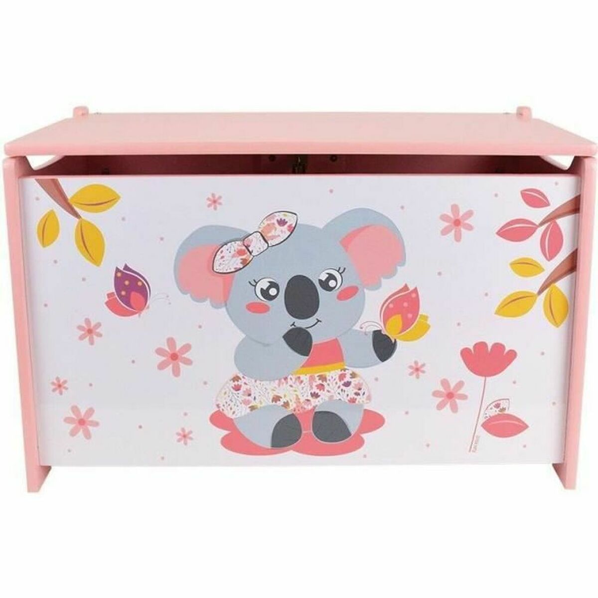 Chest Fun House CALLY MIMI KOALA Pink Wood 40 x 58 x 36 cm Chest Fun House CALLY MIMI KOALA Pink Wood 40 x 58 x 36 cm