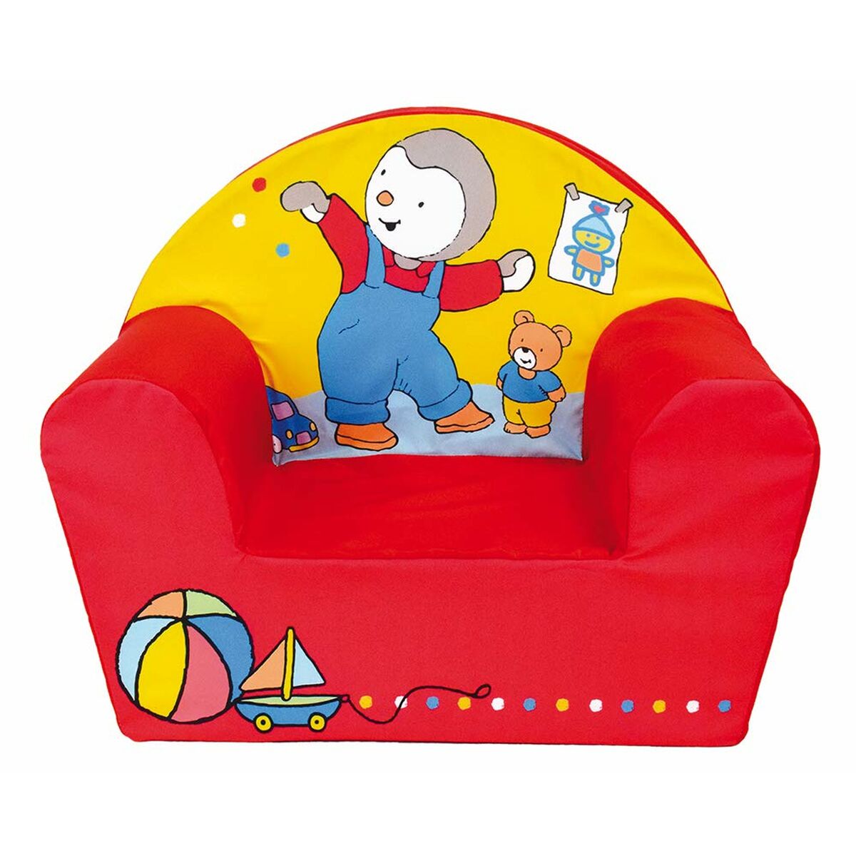 Armchair Fun House T’CHOUPI Foam 42 x 52 x 33 cm
