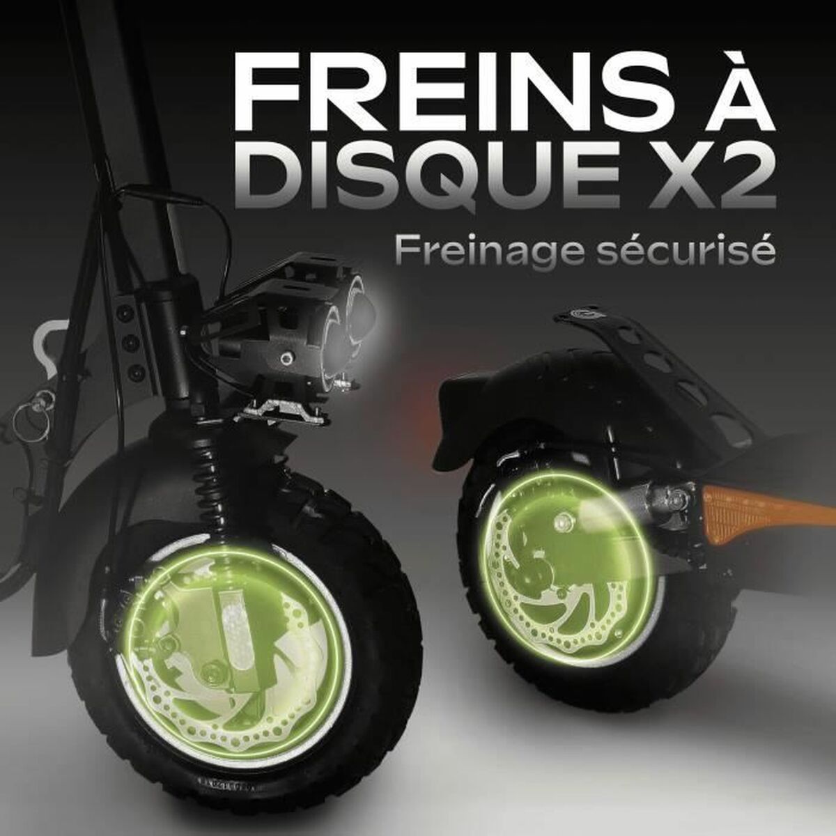 Electric Scooter Urbanglide ECROSS PRO 2 Black 25 km/h 800 W