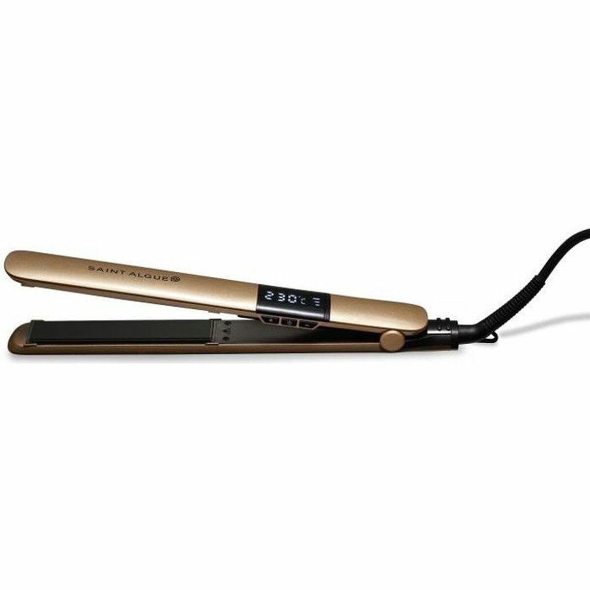 Hair Straightener Saint-Algue Demeliss GOLD Black Golden Hair Straightener Saint-Algue Demeliss GOLD Black Golden