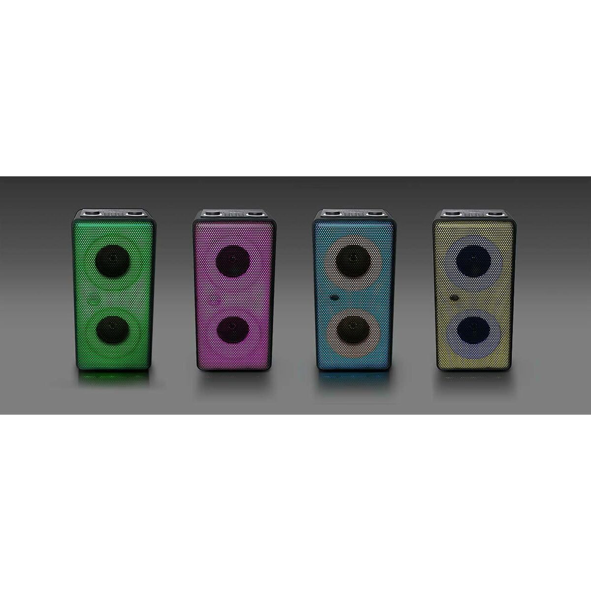 Speakers Muse M-1808 DJ 150 W White Black