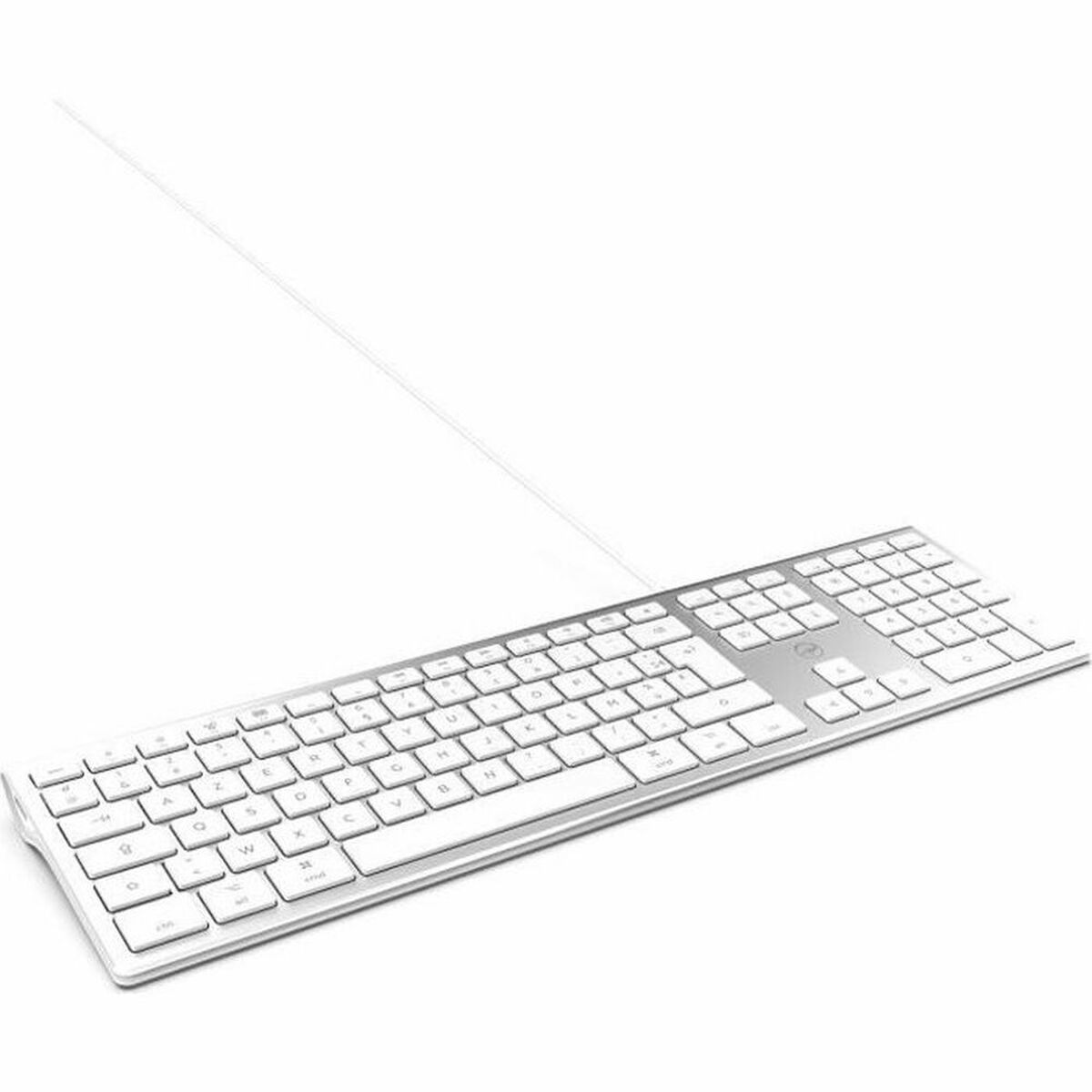 Keyboard Mobility Lab White Silver Mac OS AZERTY Keyboard Mobility Lab White Silver Mac OS AZERTY