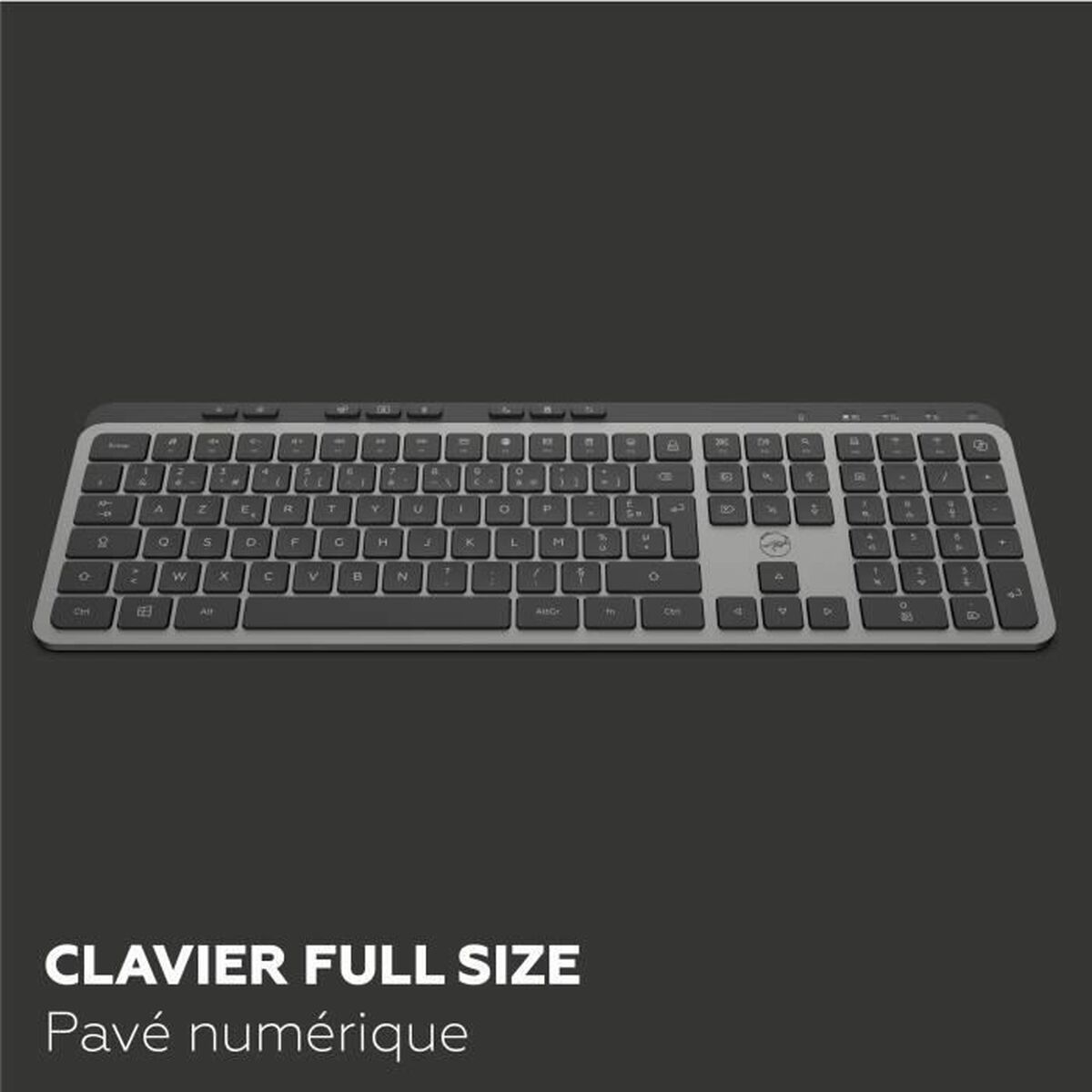 Keyboard Mobility Lab KP450W Black Grey