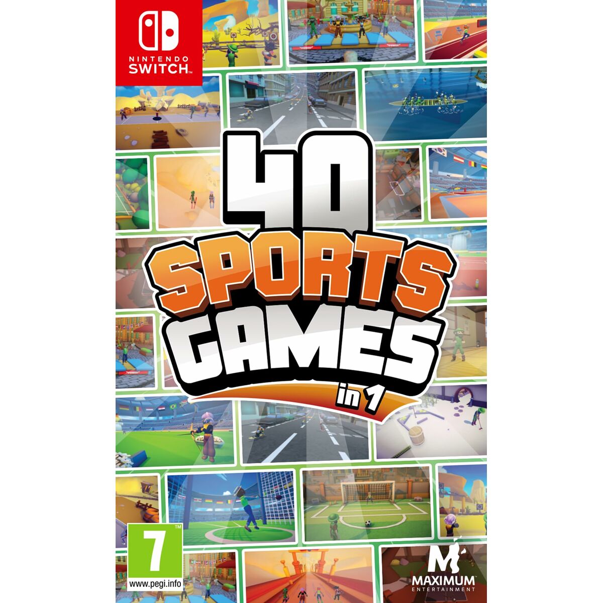 Video game for Switch Just For Games 40 Sports Games in 1