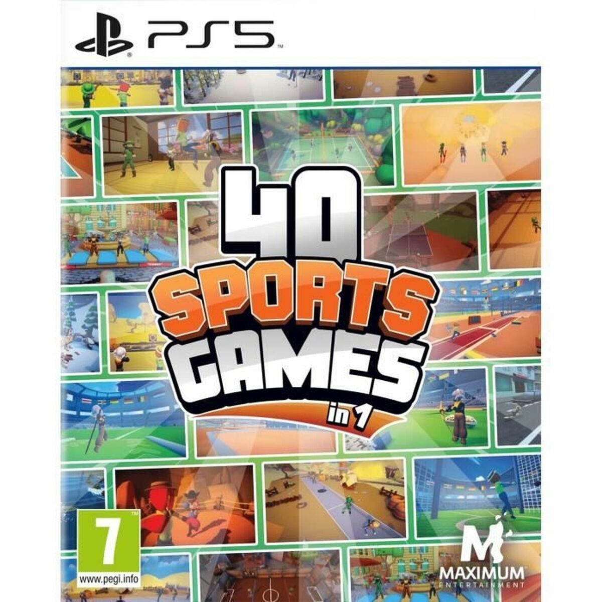 PlayStation 5 Video Game Just For Games 40 Sports Games in 1