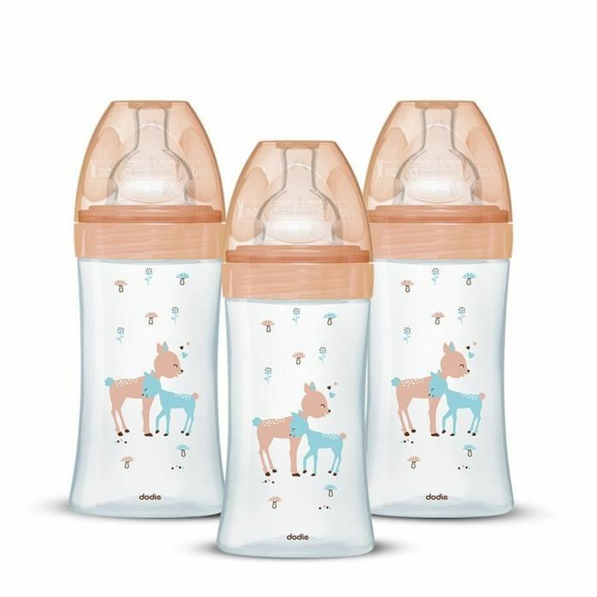 Set of baby’s bottles Dodie 3 uds