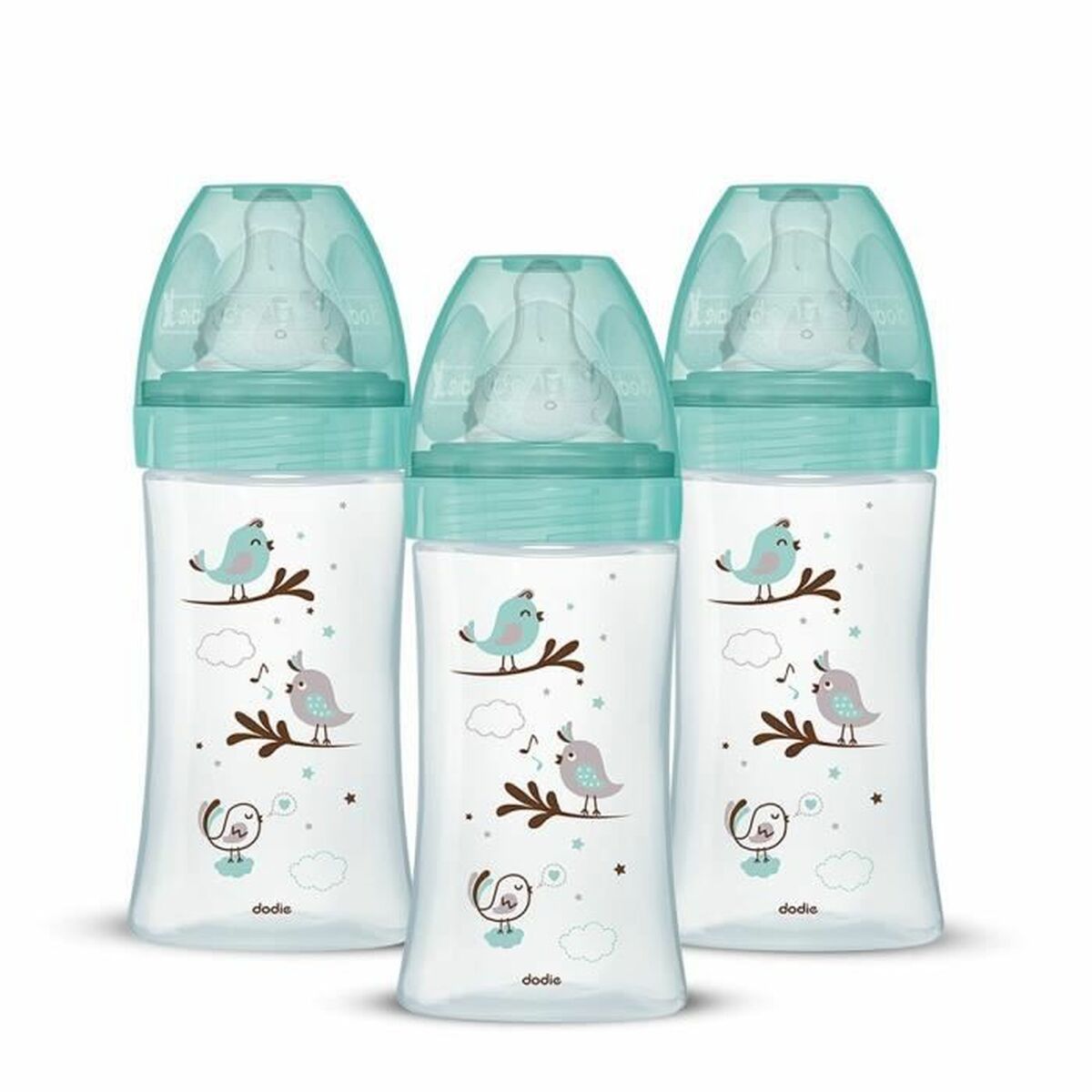 Set of baby’s bottles Dodie 3 uds