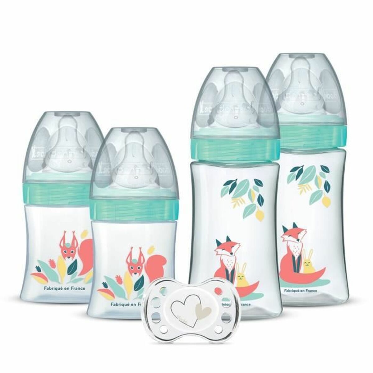 Set of baby’s bottles Dodie Pacifier
