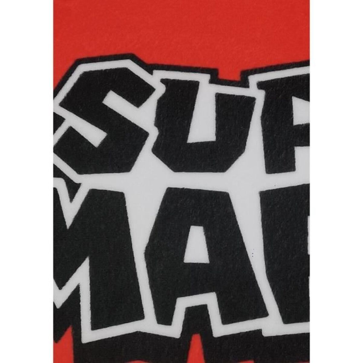 Cushion Mario Bros 43 x 3 x 43 cm White Red Polyester Mushroom