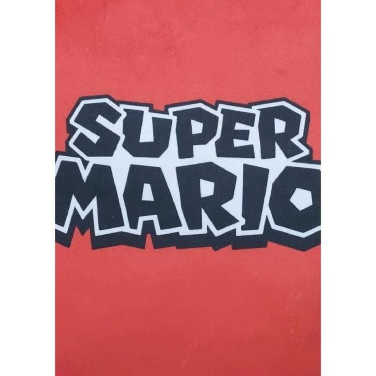 Cushion Mario Bros 41 x 3 x 41 cm Blue White Brown Black Red Beige Polyester Face