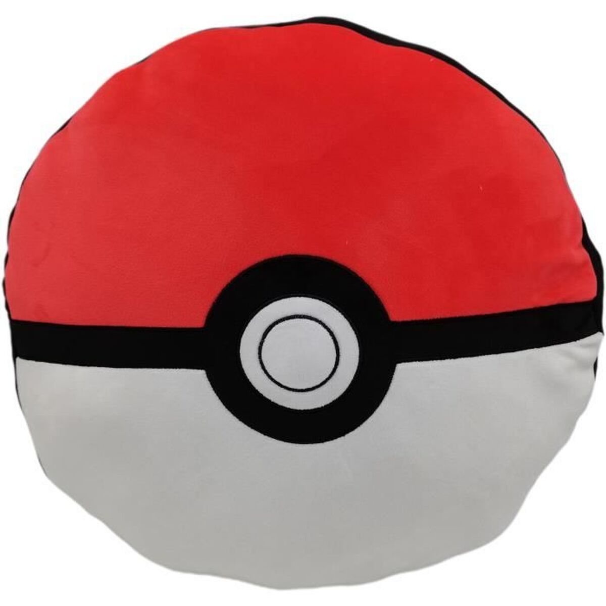 Cushion Pokmon 45 x 4 x 45 cm White Black Red Polyester Children’s Cushion Pokmon 45 x 4 x 45 cm White Black Red Polyester Children’s