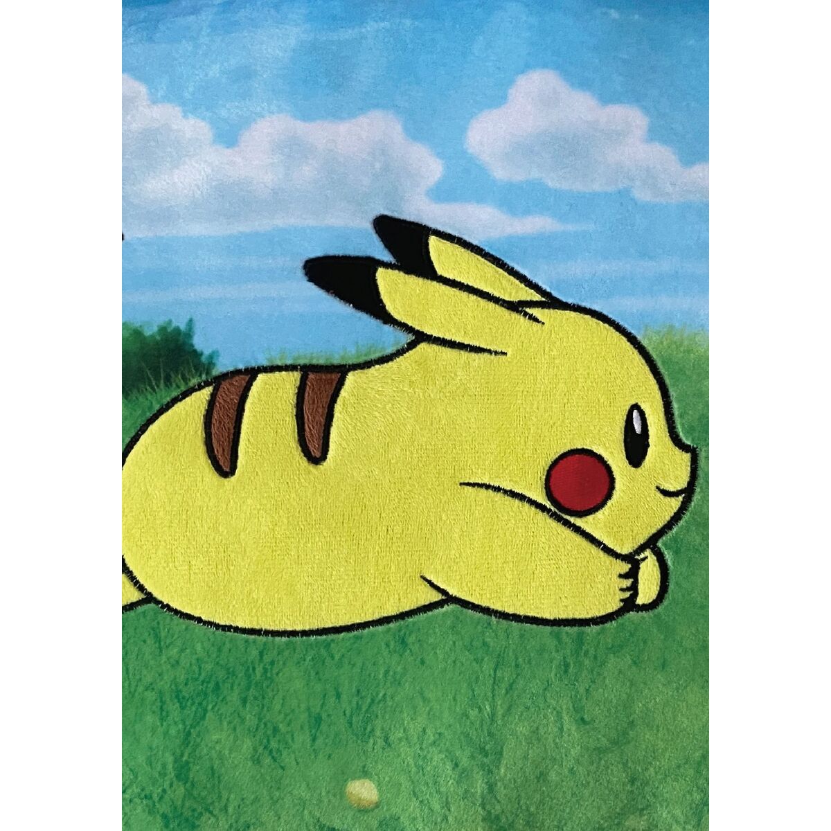 Cushion Pokmon Yellow Brown Polyester Children’s