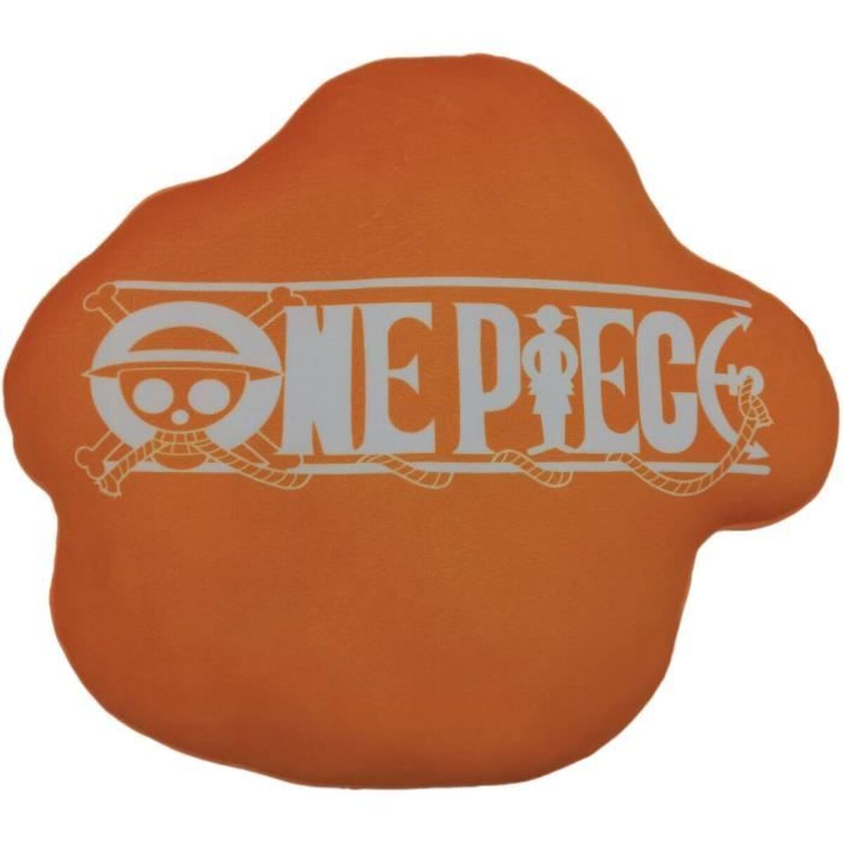 Cushion One Piece Orange Polyester Printed