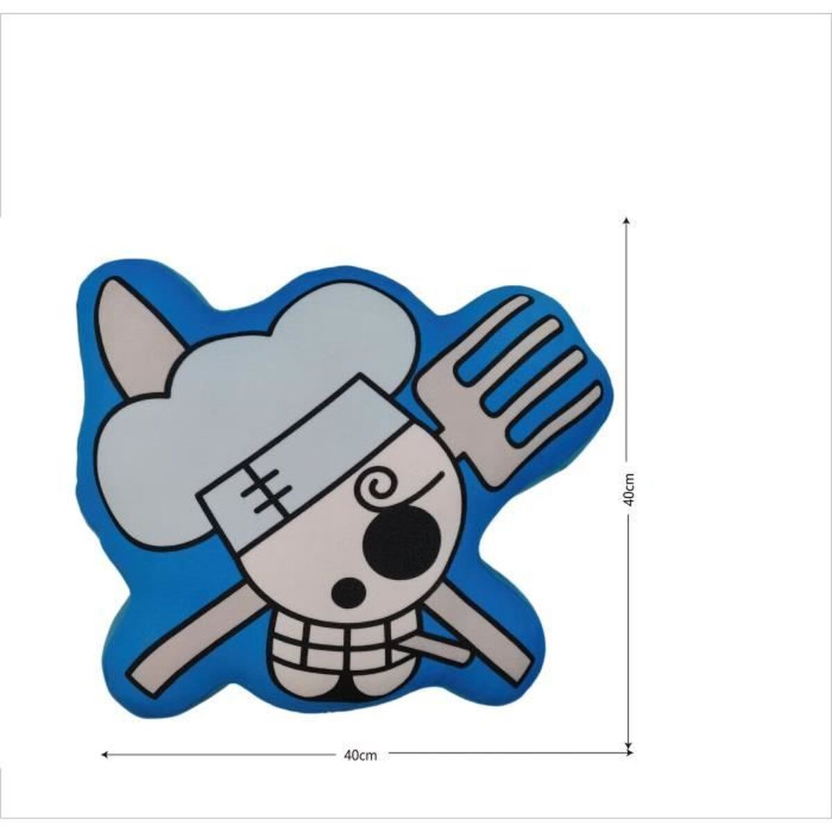 Cushion One Piece Yellow Black Polyester Printed